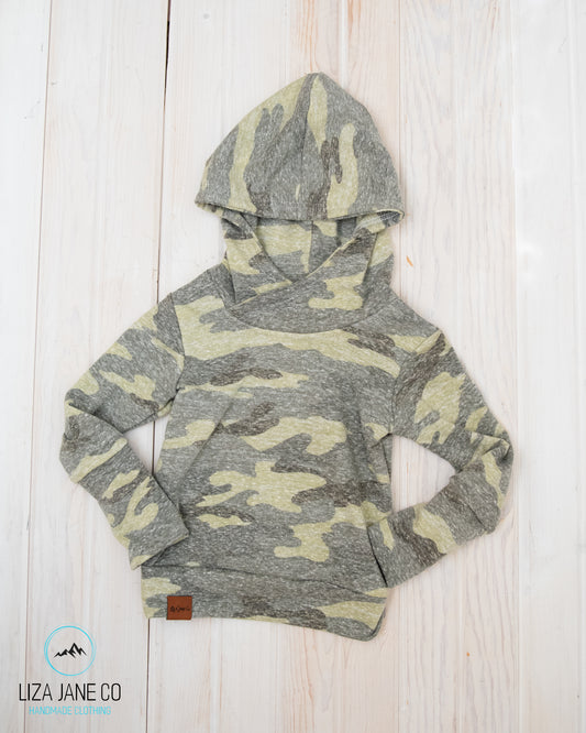 Grow with Me Hoodie | Green Camo