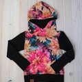 GWM Grungy Dahlia and black on sleeves