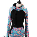 Neon Aztec and Black on Body