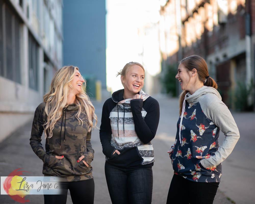 Women's Hoodie | Mustard and heather Grey {Medium}