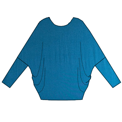 Womens Batwing Top