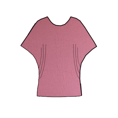 Womens Batwing Top