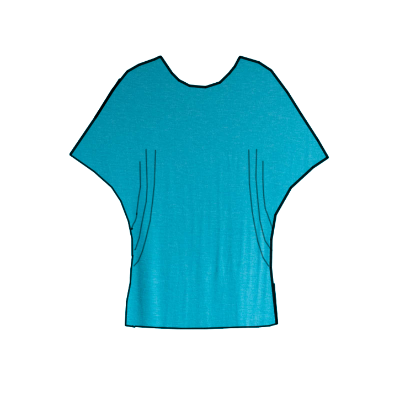 Womens Batwing Top