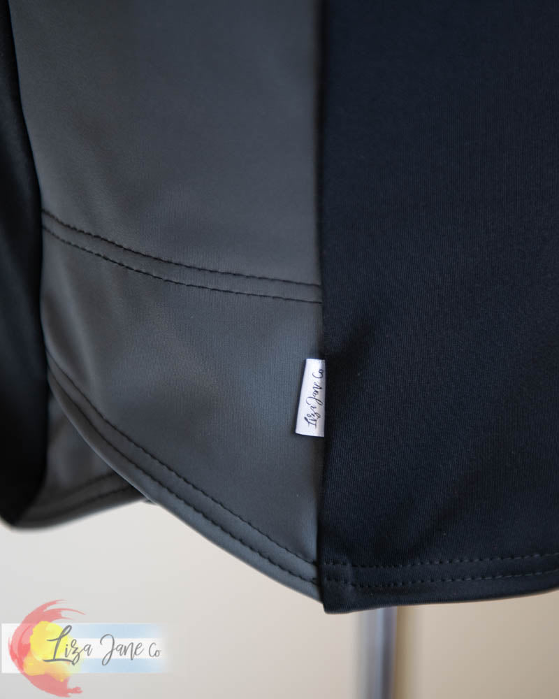 Women's black & Grey Golf Skirt {Small}