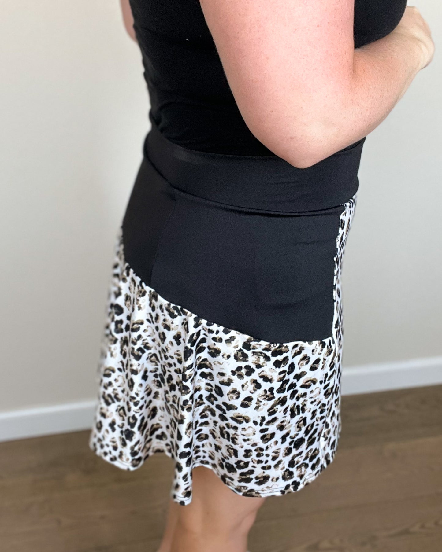 Leopard Print - Flare Golf Skort