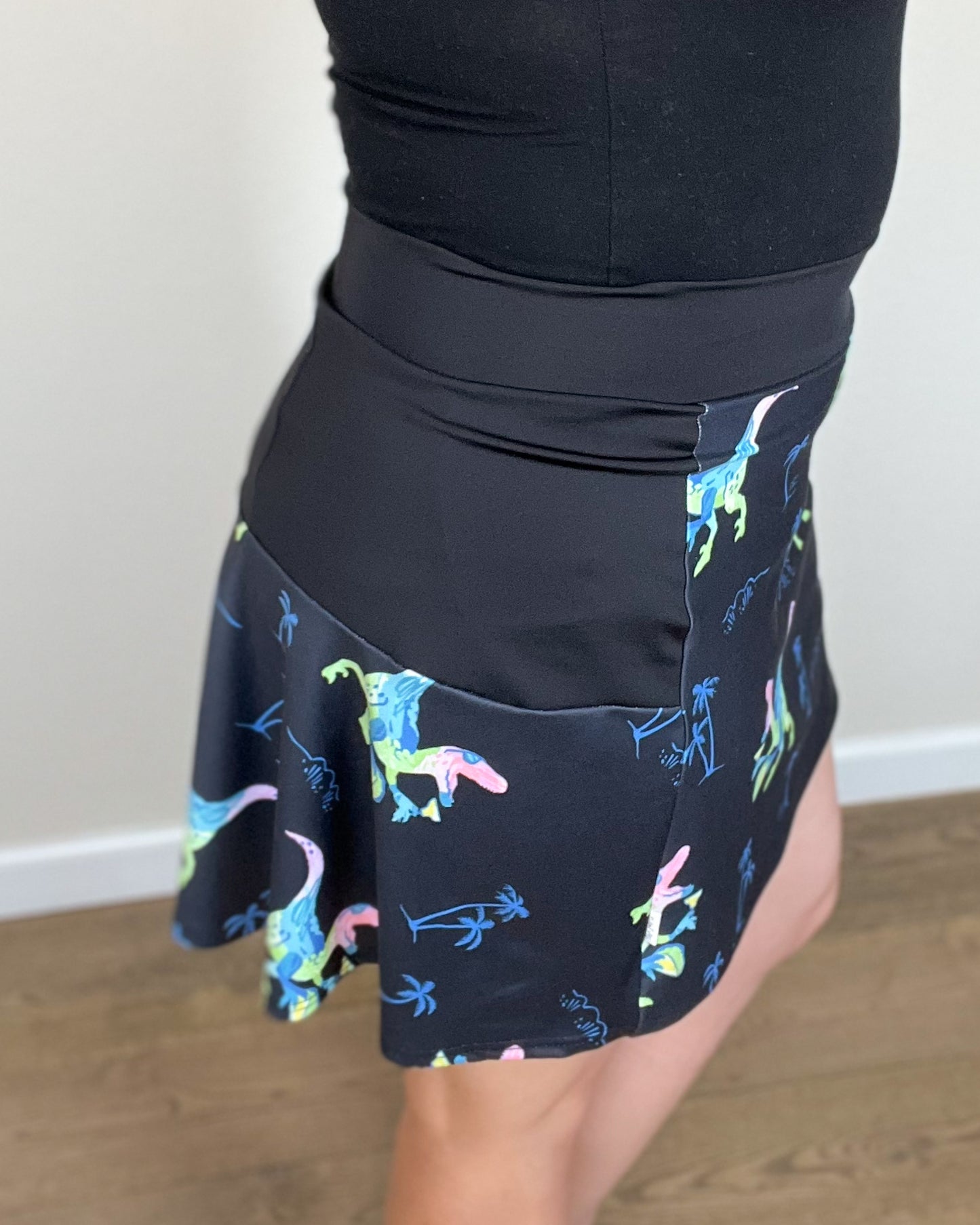Dinos with Tacos and Margaritas - Flare Golf Skort