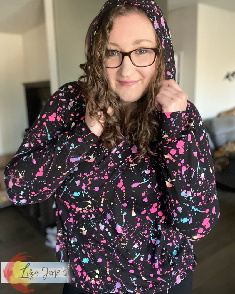 Women's Seaside Hoodie | Leopard Print {X-Large}