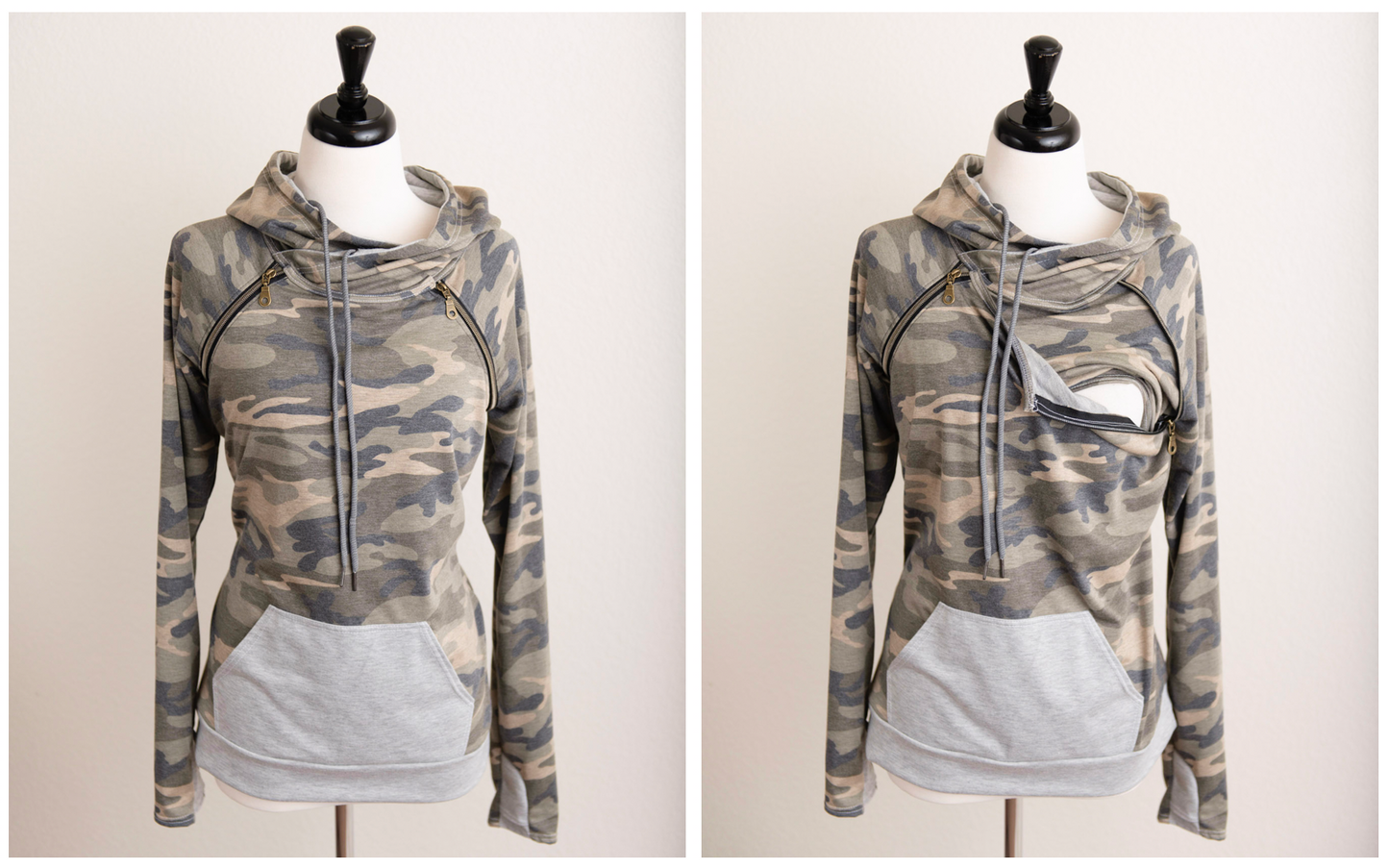 Womens Custom Nursing Hoodie