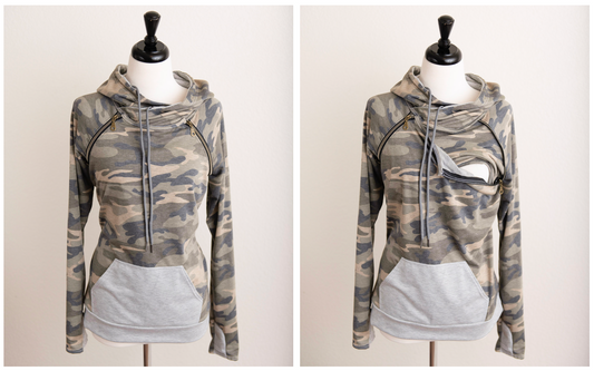 Womens Custom Nursing Hoodie