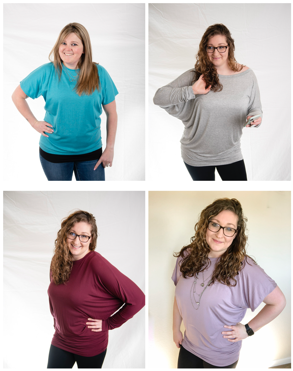 Womens Batwing Top