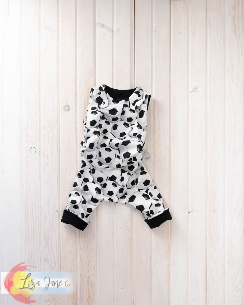 Grow with Me Romper | Soccer Balls {1-3 Year}