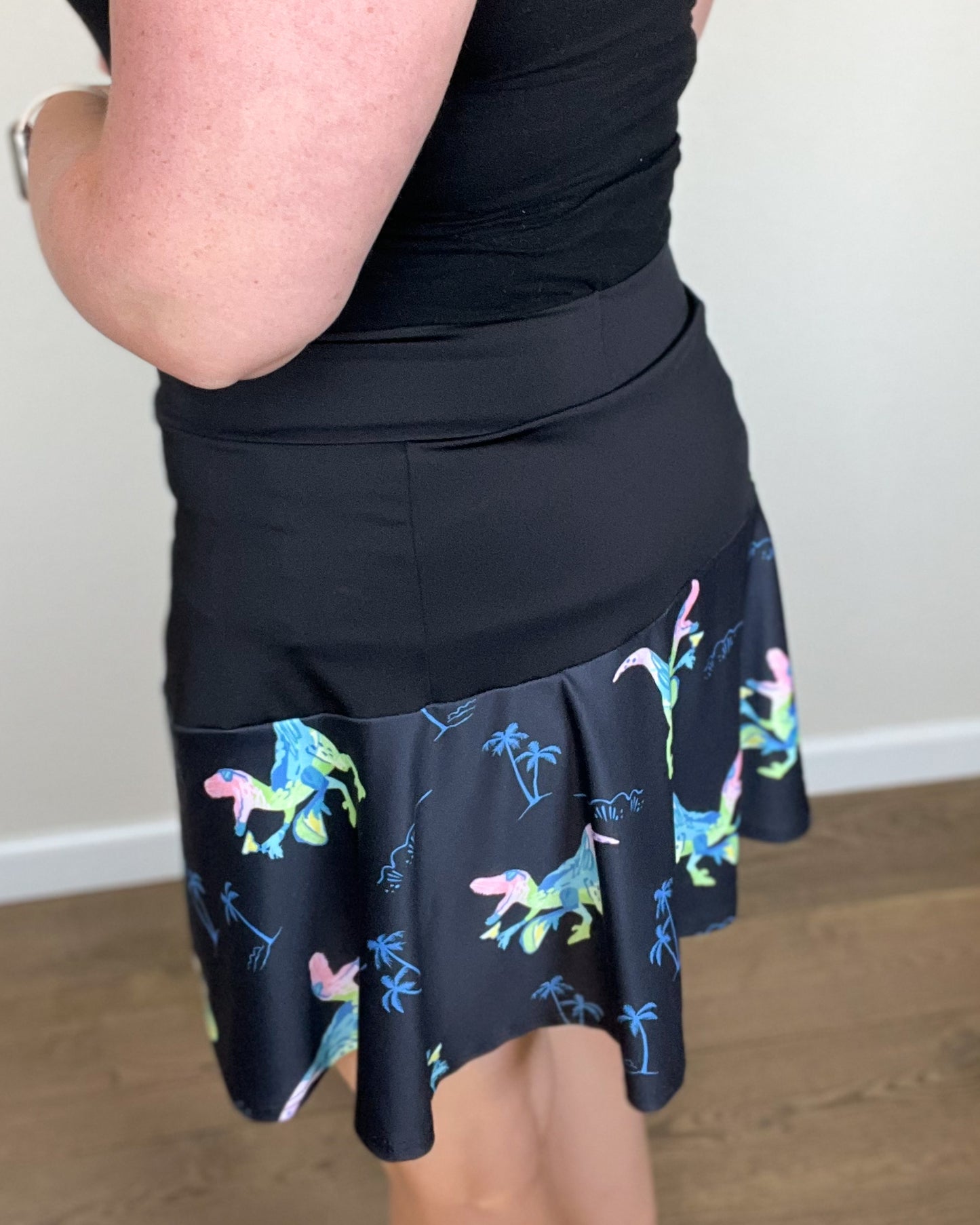 Dinos with Tacos and Margaritas - Flare Golf Skort